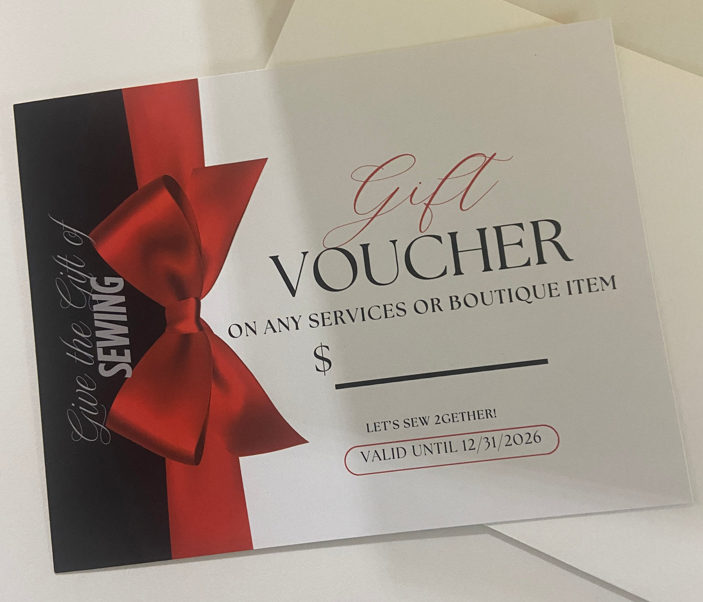 Gift Voucher (Certificate)