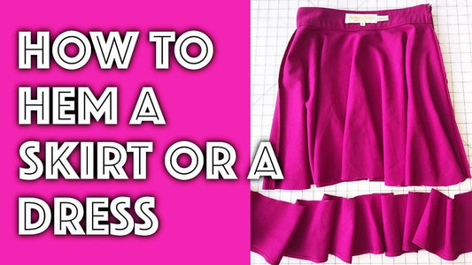 How to Hem a Dress/Skirt (Formal & Non-Formal Lengths)