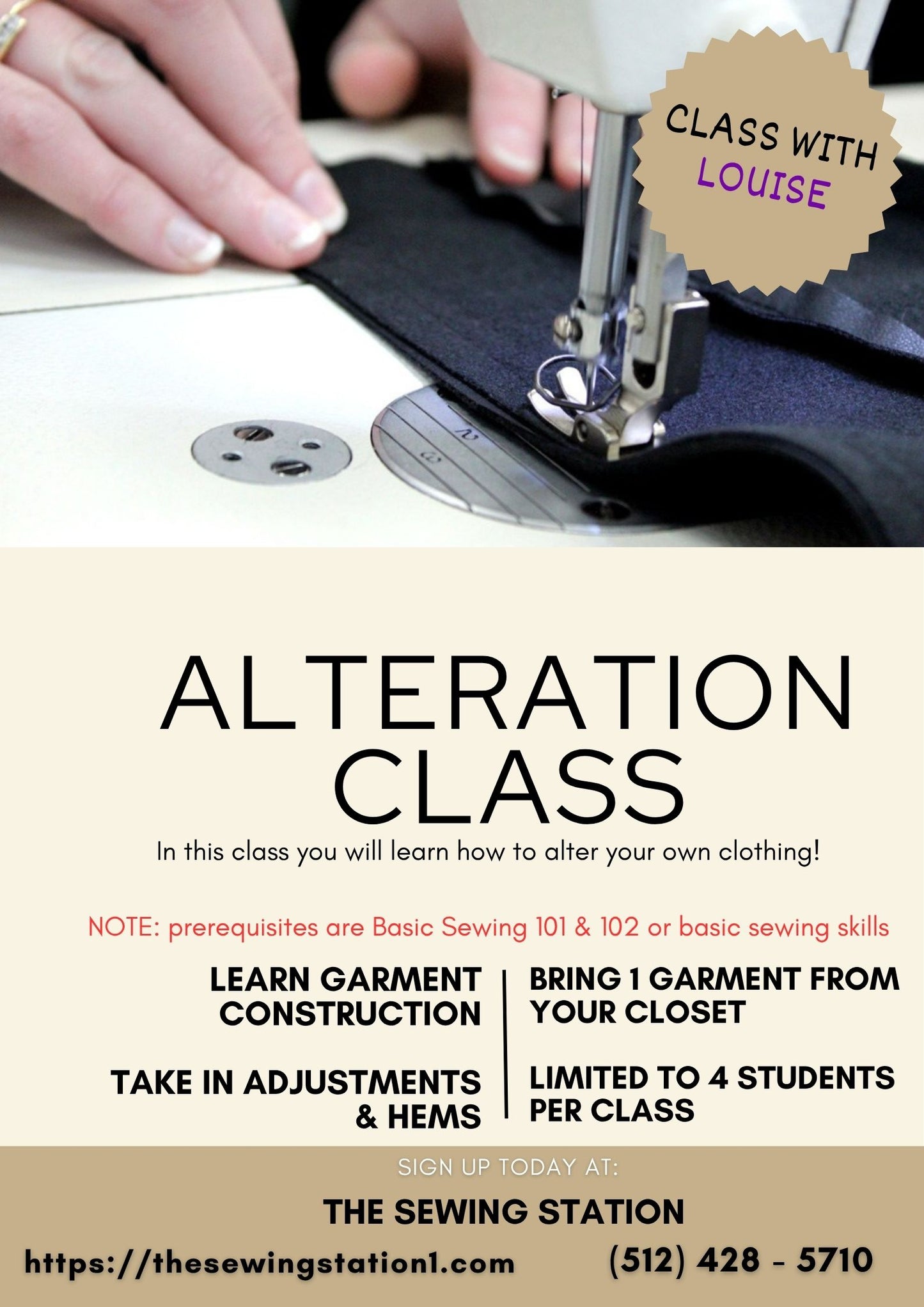 Alterations Class: How to Hem or Take in Your Garments